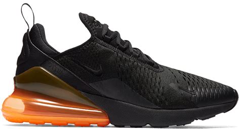 nike air270 schwarz orang 44 5 größe|Nike Air max 270 ab.